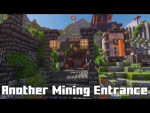 Minecraft Dwarven Fortress Another Mining Entrance | Epic Underground Inspiration
