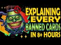 Why Every Card Is Banned In Yu Gi Oh