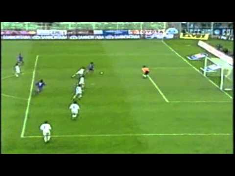 Serie A 2000-2001, day 20 Fiorentina - Brescia 2-2 (2 R.Baggio, Chiesa, Nuno Gomes)