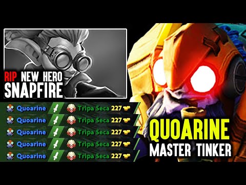 Quoarine First Tinker Game On 7.23 The Outlanders - Fear Of Dagon Rip New Hero Dota 2