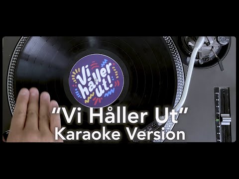 "Vi håller ut" - Resistiré Cover- (Officiell Karaoke Version)