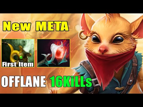 Roaming & Offlane [Bounty Hunter] New META PIPE + Orchid Top2 Networth 16KiLLs(FullGame 7.24)