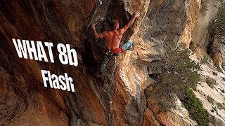 WHAT 8b / 5.13d Flash (Twin Caves, Leonidio) | Uncut Ascent