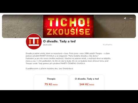 Spouštíme videopodcasty portálu O divadle. Chcete u toho být s námi?