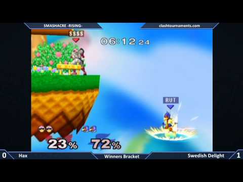 Smashacre Rising - Hax vs Swedish Delight - Winners Semis - SSBM