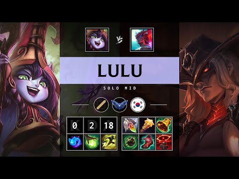 Lulu Mid vs Yone - KR Diamond Patch 25.04
