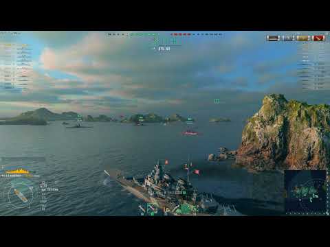 World of Warships ] 3 Ships sunk by Großer Kurfürst | Apr 4, 2018