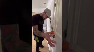 HOW To Remove Door Chain (safely) #diy #howto  #short