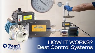 How does an automatic water pump control system works?