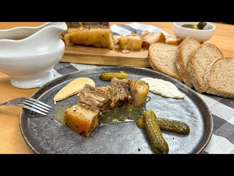 Pomalu pečený bůček