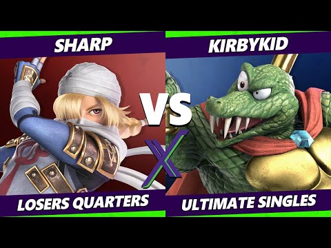 S@X 383 Online Losers Quarters - Sharp (Sheik) Vs. KirbyKid (K Rool) Smash Ultimate - SSBU