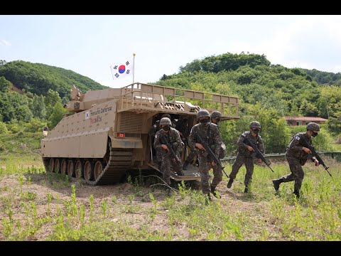 Redback IFV mobility testing in Korea