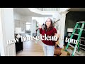 NEW HOUSE TOUR COZY CLEAN WITH ME CLEANING MOTIVATION