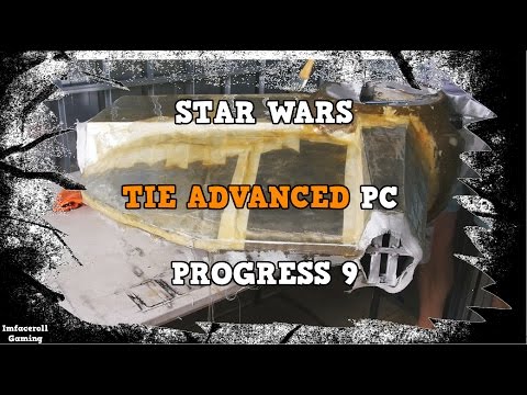 Star Wars TIE Fighter Advanced Watercooled PC Build Progress 9 - PC MOD BUILT INTO A TIE FIGHTER
