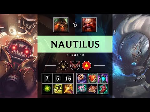Nautilus Jungle vs Gragas - VN Grandmaster Patch 25.12