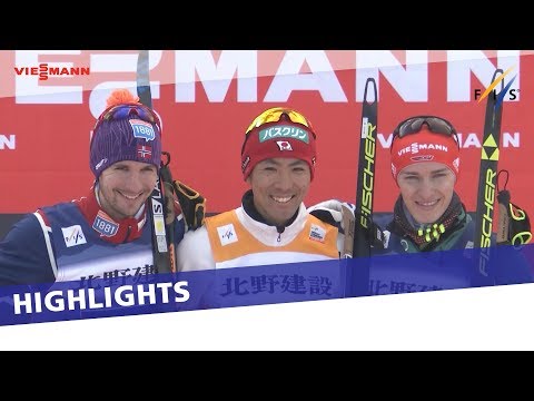 Local hero Akito Watabe extends his winning streak in Hakuba Gundersen | Highlights