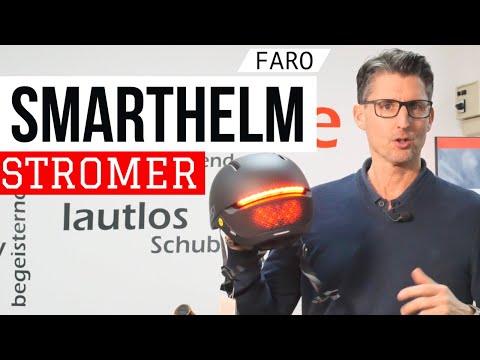 Smart Helmet: Unit1 STROMER | ST2 | ST3 | ST5 | ST7 Helmet with brake light & turn signals