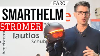 Smart-Helm : Unit1 STROMER | ST2 | ST3 | ST5 | ST7 Helm mit Bremslicht & Blinker