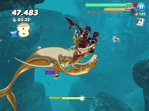 Hungry Shark World | Gameplay | Atomic Shark #1 🦈