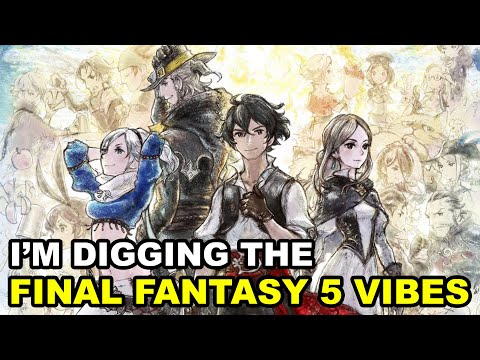 Bravely Default II | Final Demo Blind Let's Play - Elemental Crystals Make A Comeback!