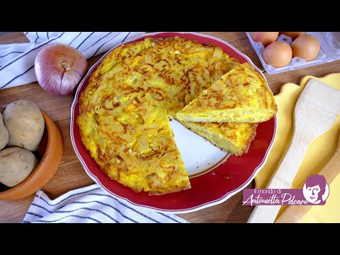 Frittata di patate e cipolle - Antonietta Polcaro