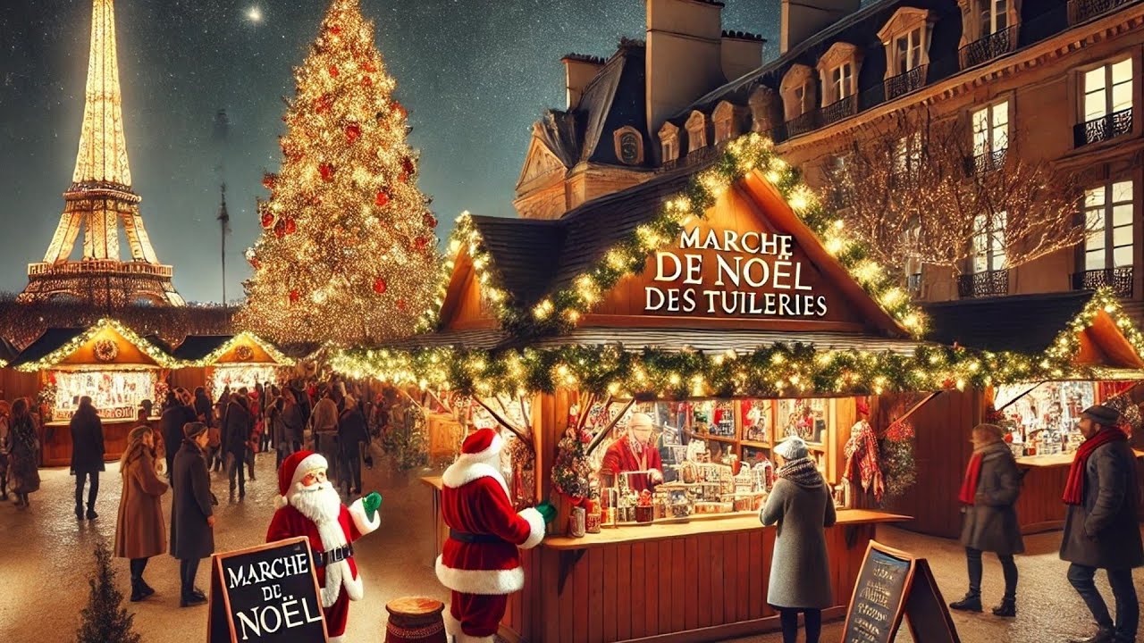 Marché de Noël des Tuileries 2024 - Paris Christmas market