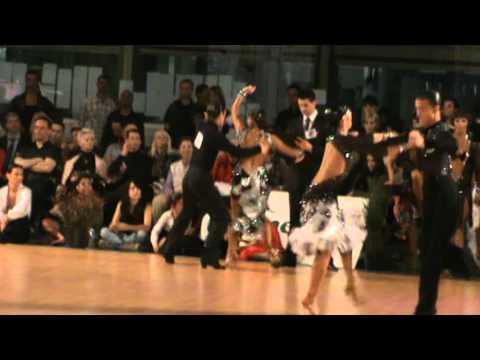 IDSF INTERNATIONAL OPEN LATIN / DSFO 2011 / Charles-Guillaume Elena - 1/2  final Samba