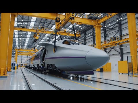 "Inside the Factory Building the World’s Most Advanced Train | How High-Speed Trains Are Made"