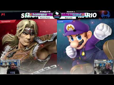 Deathrasher (Captain Falcon, Simon) vs Crystal (Luigi, Mario) -  Winners Round 1  - Stargate #30