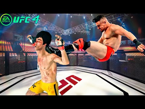 🐉UFC 4 l Bruce Lee vs Crazy Garza - Dragon Fight🐉