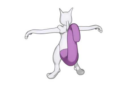 Mewtwo model preview