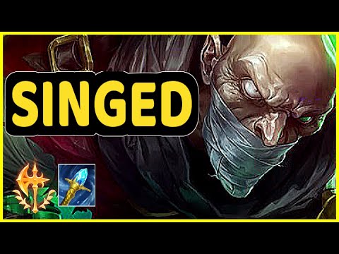 SINGED VS NAUTILUS JUNGLE GAMEPLAY CHALLENGER I