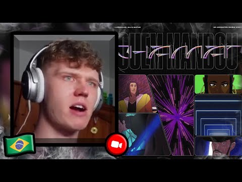 FIRST REACTION TO Quem Mandou Chamar - Tropkillaz, Iza, Matuê | Brazilian Music Reaction
