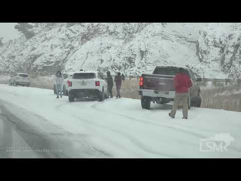 12-31-2021 Morrison, CO Winter Storm Causes Mayhem on i70-Cars Sliding Off-Stuck on Highway-Closures