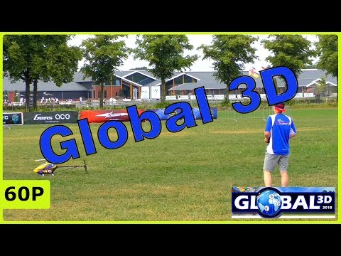 GLOBAL 3D 2018 - AMAZING MINIATURE AIRKRAFT WIPLASH 730 E FLIGHT DEMONSTRATION