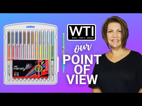 BIC Intensity Fashion Permanent Markers - WTI product video review