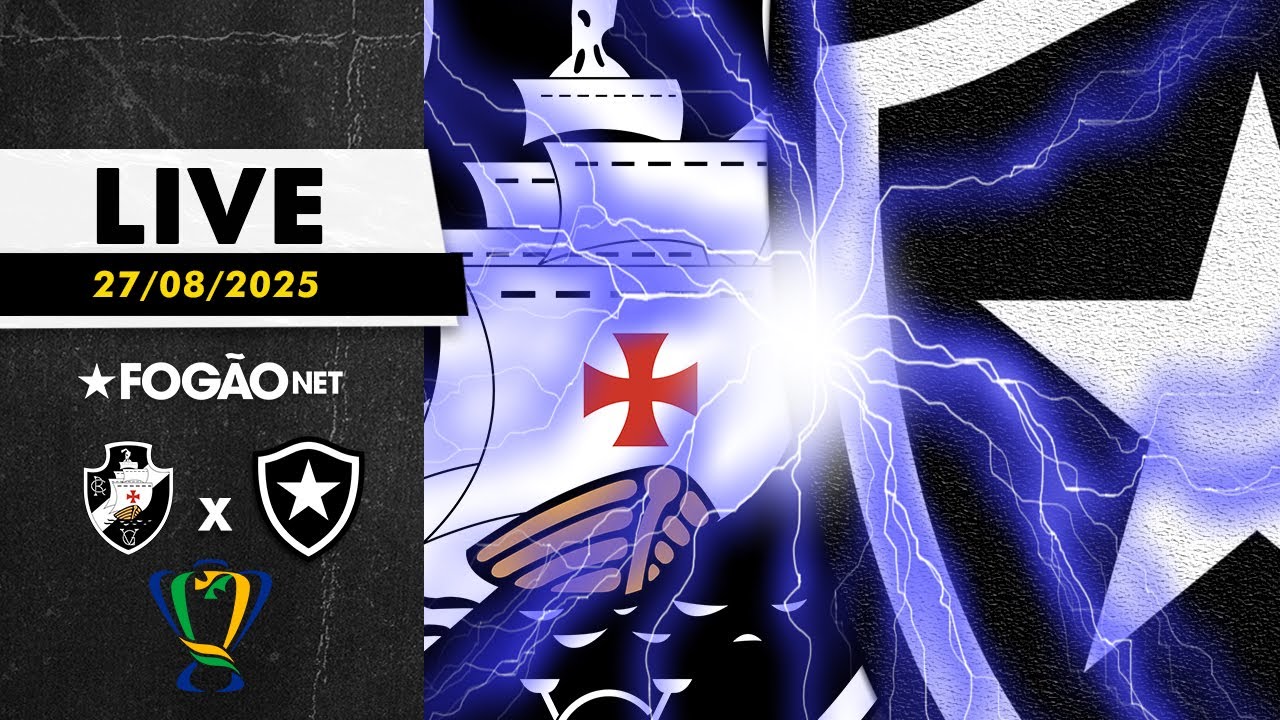 LIVE | Pré-jogo de Vasco x Botafogo pela ida das quartas de final da Copa do Brasil 2025 LIVE | Pré-jogo de Vasco x Botafogo pela ida das quartas de final da Copa do Brasil 2025