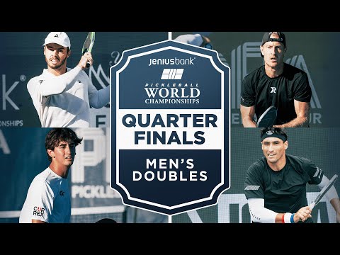 Johns/Tardio v Newman/Devilliers at the Jenius Bank Pickleball World Championships