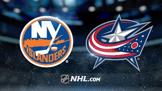 Bobrovsky, Blue Jackets blank Islanders, 5-0