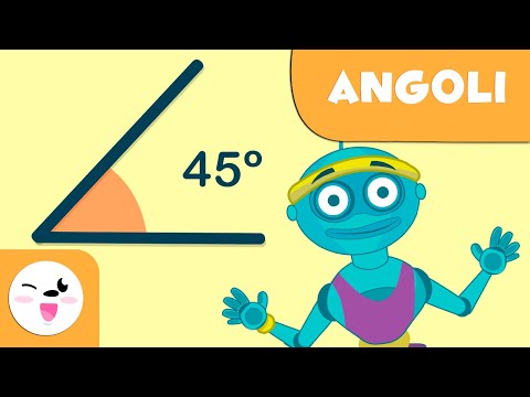 Gli Angoli - Definizione e tipologie - Matematica per bambini