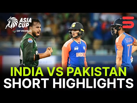 Short Highlights | India vs Pakistan | Super 4 |  Match 14 | DP World Asia Cup 2025 | ZF1K