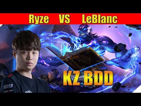 KZ BDD - Ryze MID LANE vs LeBlanc | LoL Replays SoloQ