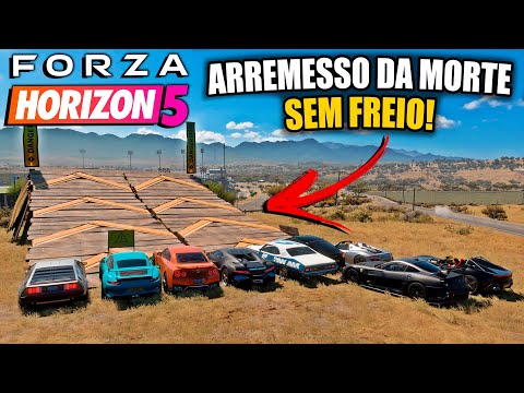 ARREMESSO DA MORTE SEM FREIO NO CAMPO DE FUTEBOL - FORZA HORIZON 5 GAMEPLAY