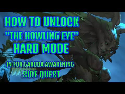 Final Fantasy XIV - In for Garuda Awakening QUEST - Unlocking The Howling Eye Hard Mode !
