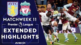 Aston Villa v. Liverpool | PREMIER LEAGUE HIGHLIGHTS | 11/02/19 | NBC Sports