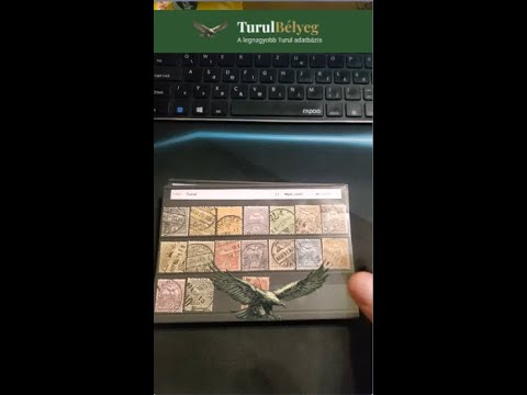 Einige Serien der Turul-Briefmarken