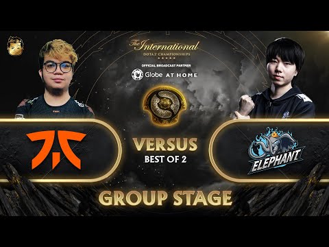 Fnatic vs Elephant Game 1 (BO2) | The International 10 Groupstage