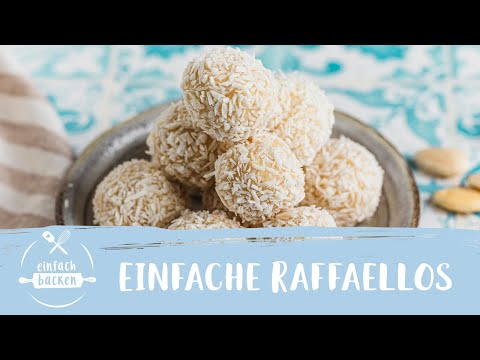 Raffaellos selber machen I Gesunde Raffaellos I Einfach Backen