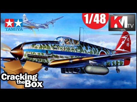 Unboxing Tamiya's New Ki-61-Id Hein/Tony (1:48)
