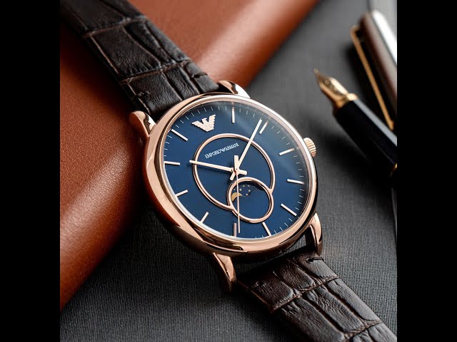 ساعة إمبوريو أرماني لويجي كوارتز رجالية - AR11566